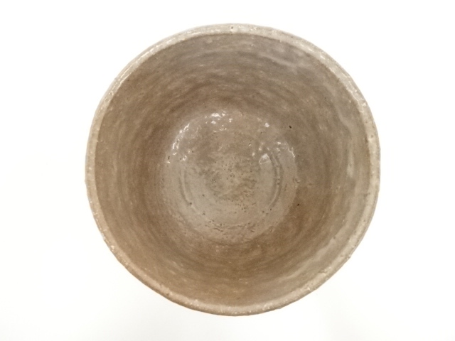 道具 ] - 道具 萩焼 野坂康起造 立鶴茶碗（共箱） | ネットショップ圭